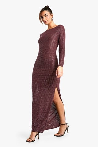 Robe longue - Mauve