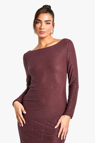 Robe longue - Mauve