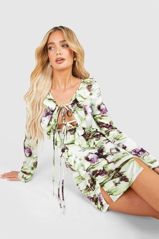 Robe fourreau - Vert clair