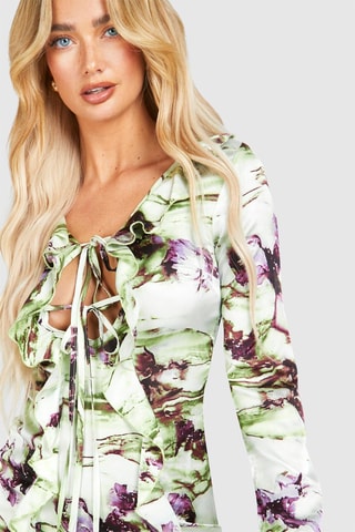Robe fourreau - Vert clair