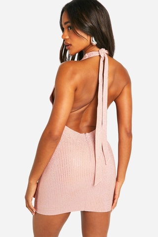 Robe fourreau - Rose clair