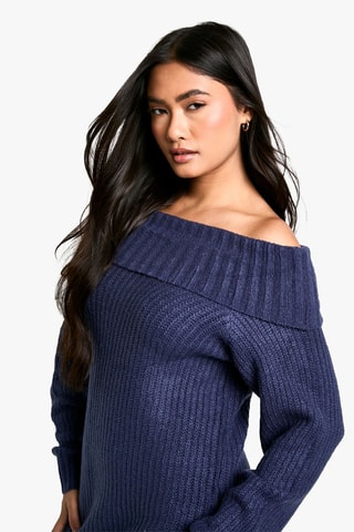 Robe pull - Bleu marine