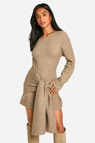 Robe pull - Taupe
