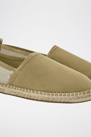 Espadrilles en nubuck - Ecru