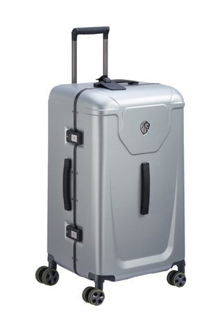 Maleta grande (L) - 73 cm - Plateado