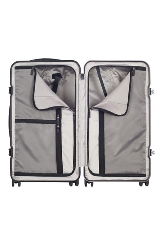 Maleta grande (L) - 73 cm - Plateado