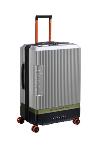 Maleta grande (L) - 75 cm - Plateado