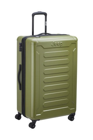 Maleta grande (L) - 80 cm - Verde