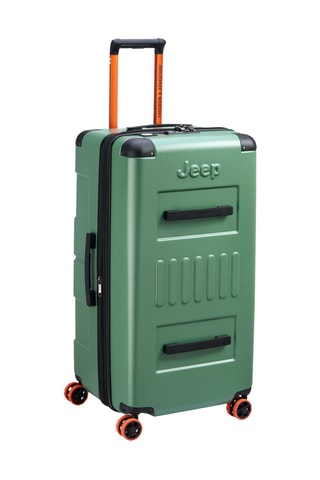Maleta grande (L) - 80 cm - Verde