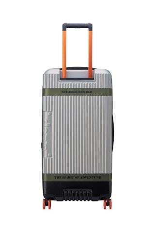Maleta grande (L) - 80 cm - Plateado