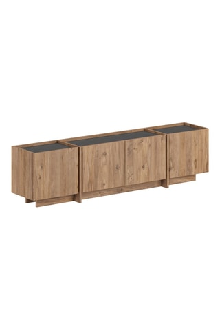 Meuble TV 4 portes - 180 x 46,2 x 35 cm
