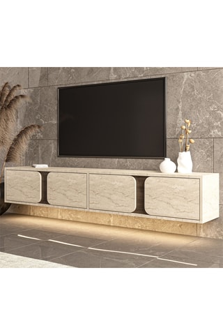 Meuble TV 3 portes - 180 x 30 x 30 cm
