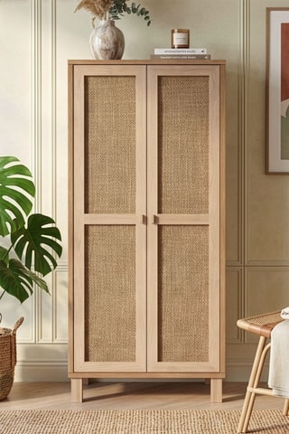 Armoire 2 portes - 133,6 x 60 x 35 cm