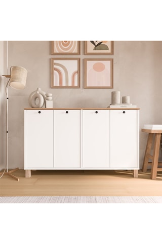 Buffet 4 portes - 120 x 73,6 x 29,5 cm