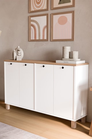 Buffet 4 portes - 120 x 73,6 x 29,5 cm