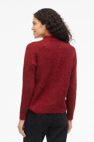 Pull en alpaga - Rouge - Vila