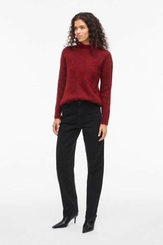 Pull en alpaga - Rouge - Vila