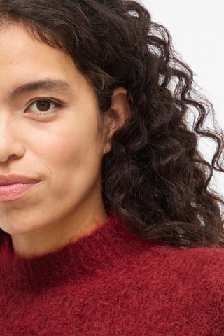 Pull en alpaga - Rouge - Vila