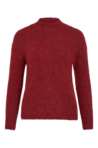 Pull en alpaga - Rouge - Vila
