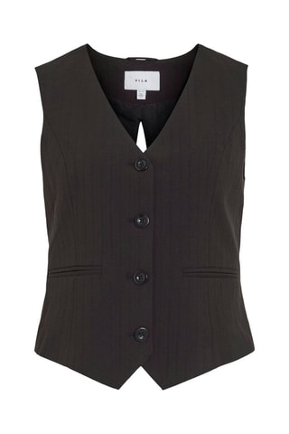 Gilet de costume - Noir - Vila