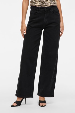 Jean taille haute - Noir - Vila