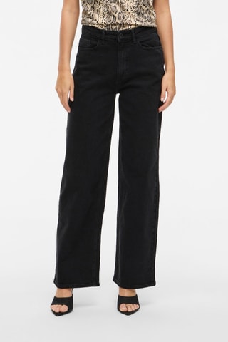 Jean taille haute - Noir - Vila
