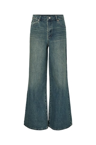 Jean en coton biologique - Bleu marine - Yas