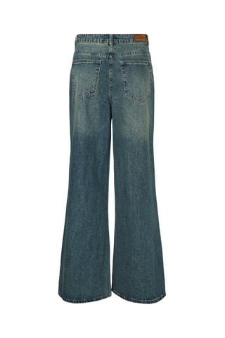 Jean en coton biologique - Bleu marine - Yas