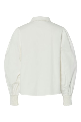 Chemisier en coton biologique - Blanc - Yas