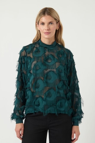 Blouse - Vert foncé - Yas