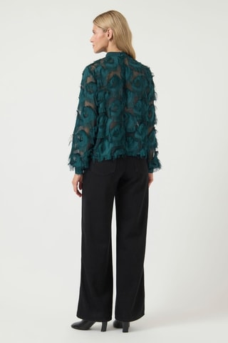 Blouse - Vert foncé - Yas
