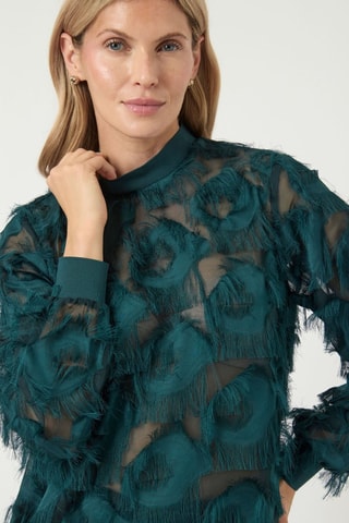 Blouse - Vert foncé - Yas