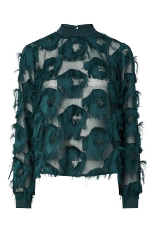 Blouse - Vert foncé - Yas