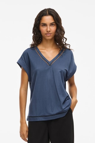 Blouse - Indigo - Vila