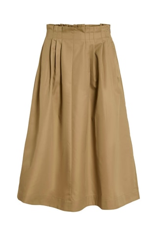 Jupe midi - Beige clair - Vila