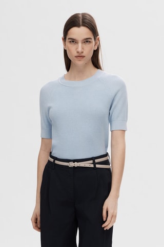 Pull - Bleu clair - Selected
