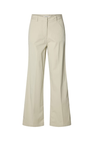 Pantalon en coton biologique - Beige - Selected