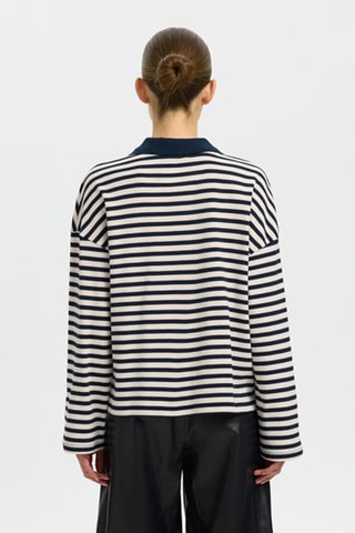 Polo en coton biologique - Bleu - Selected
