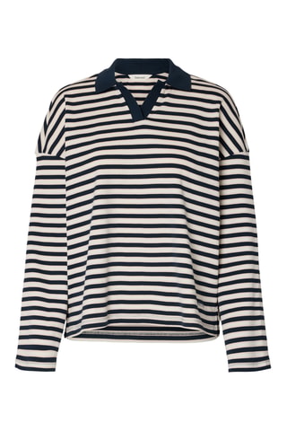 Polo en coton biologique - Bleu - Selected