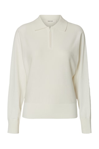 Pull en coton biologique - Blanc - Selected