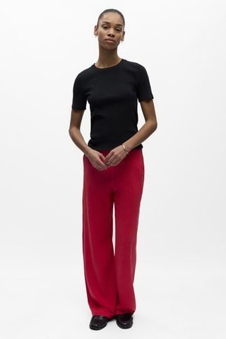 Pantalon - Rouge - Selected