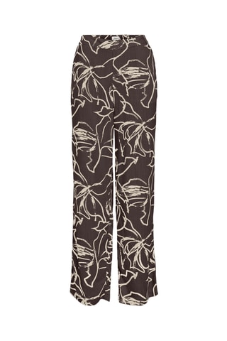 Pantalon - Marron - Selected