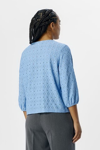 Blouse - Bleu - Selected
