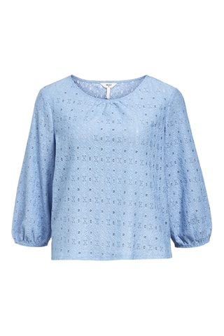 Blouse - Bleu - Selected