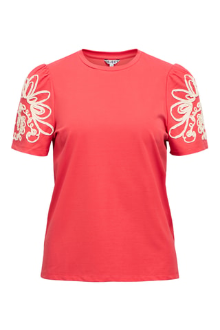 T-shirt - Rose - Selected