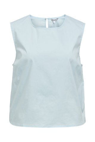Blouse sans manches - Bleu clair - Selected