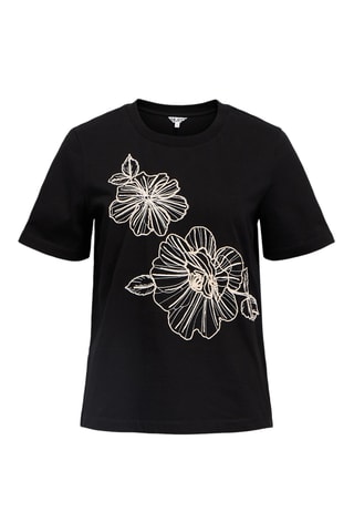 T-shirt - Noir - Selected