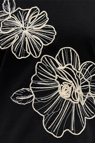 T-shirt - Noir - Selected