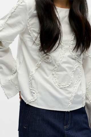 Blouse - Blanc - Selected