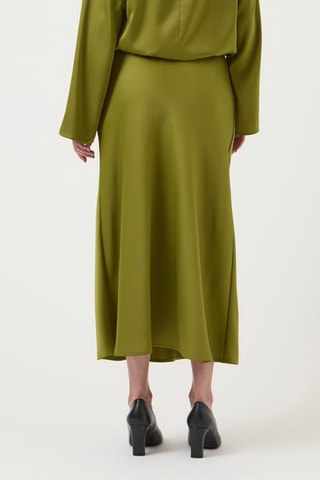 Jupe longue - Vert olive - Selected